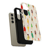 Ivory Vintage Fashion Ladies Phone Case - Tough & Trendy