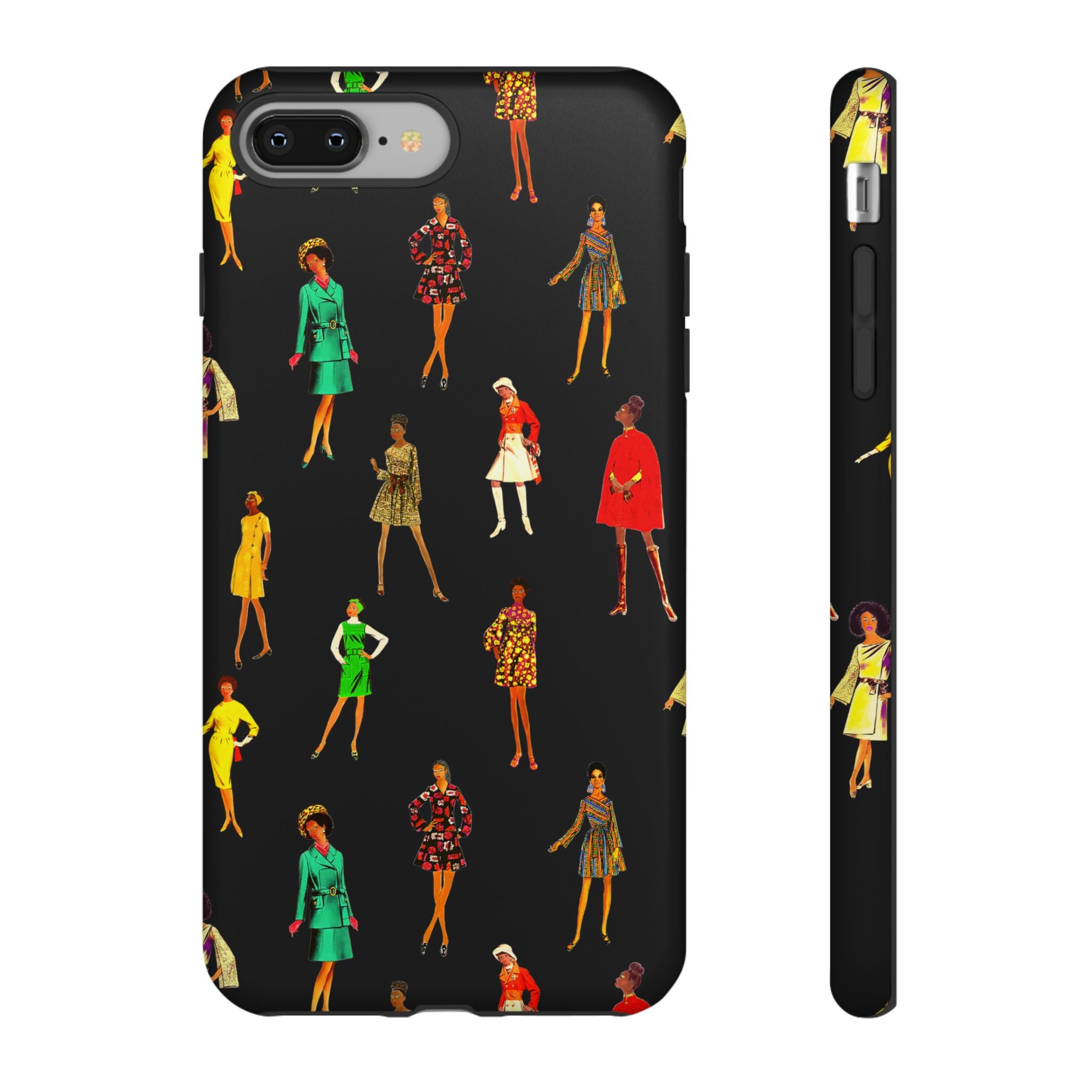 Vintage Fashion Ladies Phone Case - Tough & Trendy