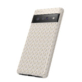 Pretty Gold and Grey Dots Phone Case - Tough & Trendy