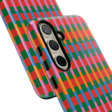 Candy Striped Pattern Phone Case - Tough & Trendy