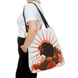 Cobblestone Black Original Art Tote Bag