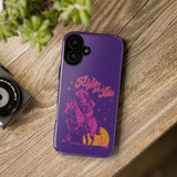 Ride or Die Cowgirl Pattern Phone Case - Tough & Trendy