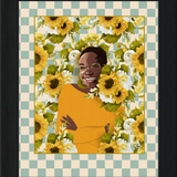 When Flower Bloom in the Sun Framed Art Print