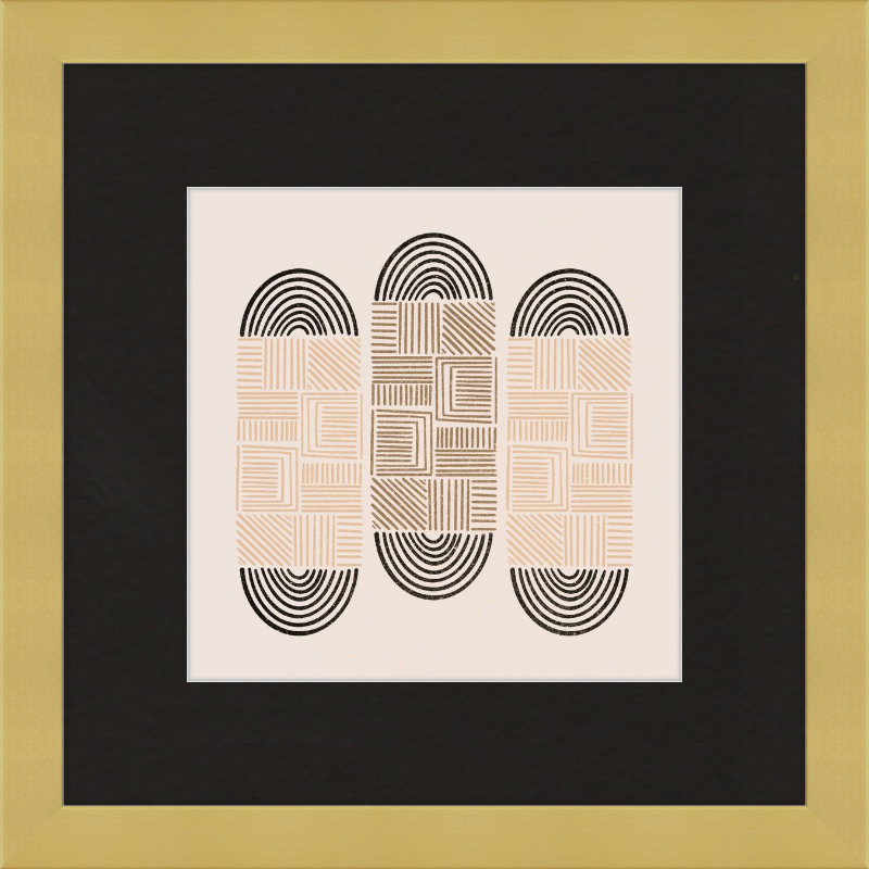 Cartouche Framed Art Print