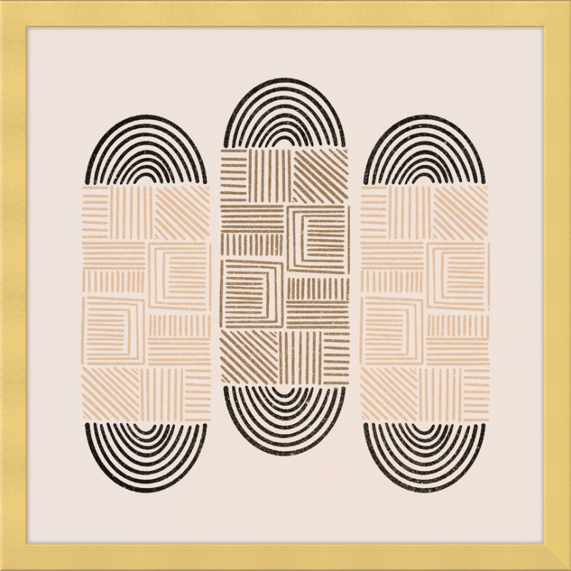 Cartouche Framed Art Print