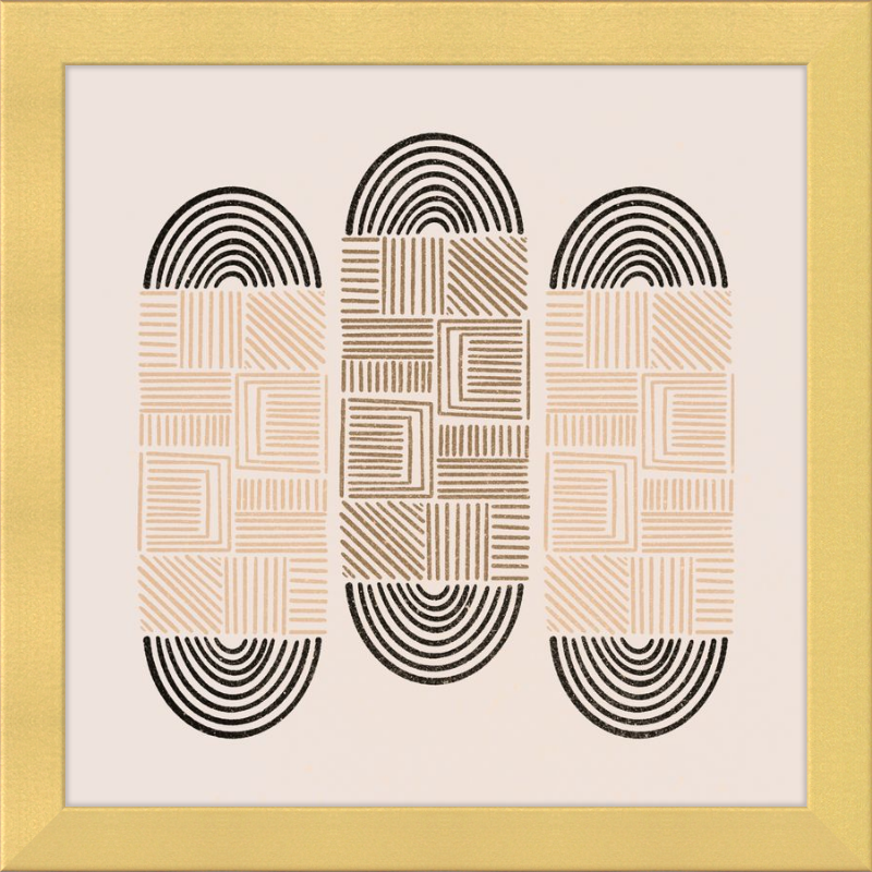 Cartouche Framed Art Print