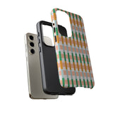 Stylish Striped Pattern Phone Case - Tough & Trendy