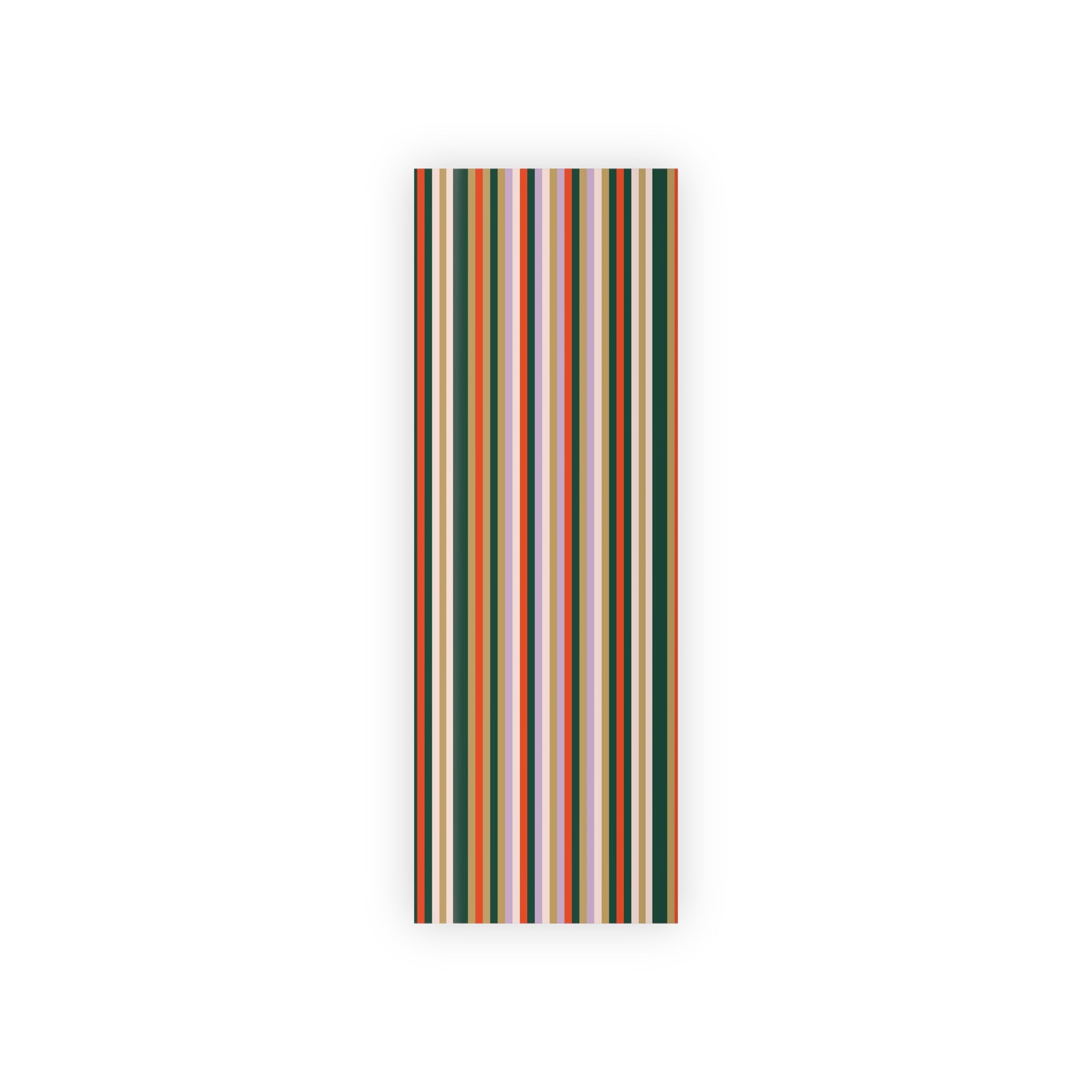 Colorful Stripe Holiday Wrapping Paper Roll - Perfect for Gift Wraps & Celebrations