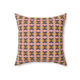 African Skies Blue Pillow - Spun Polyester Square Cushion