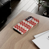 Hearts Aligned Pattern Phone Case - Tough & Trendy