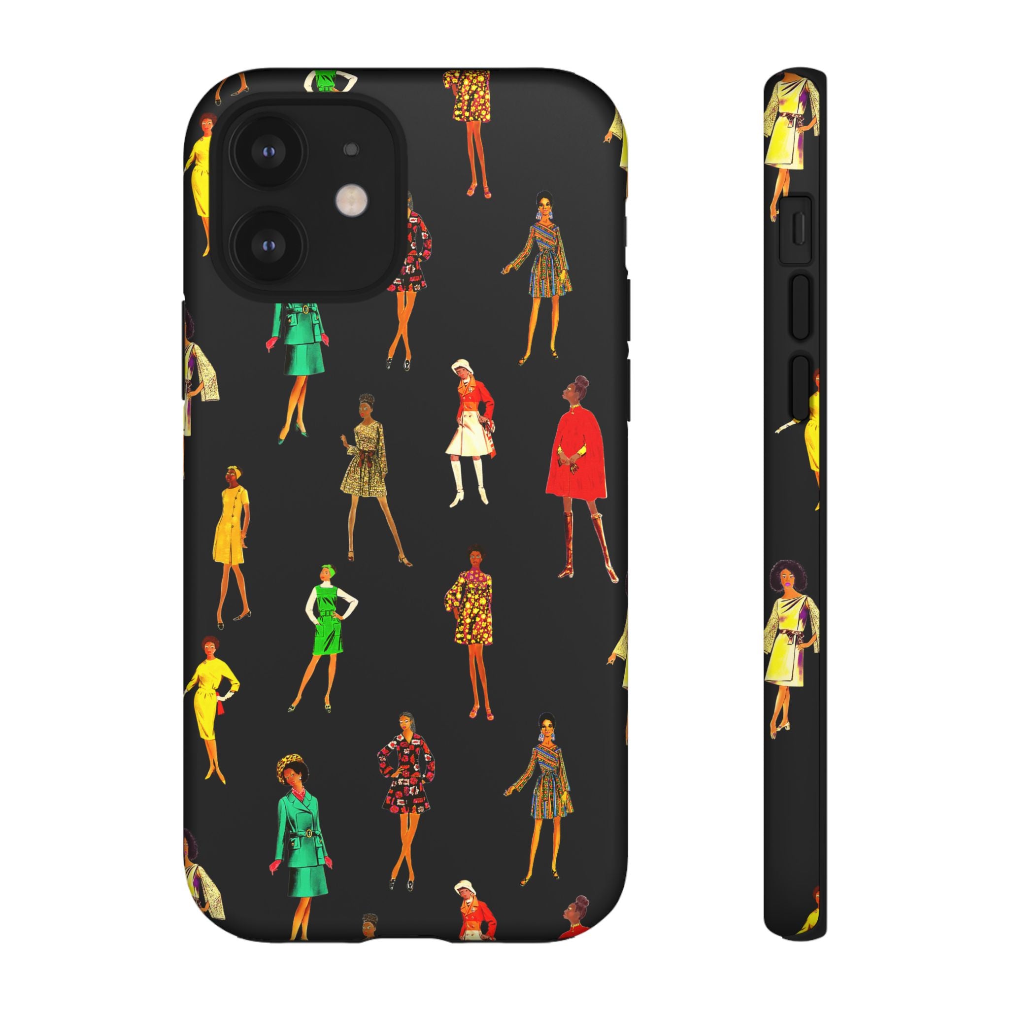 Vintage Fashion Ladies Phone Case - Tough & Trendy