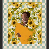 When Flower Bloom in the Sun Framed Art Print