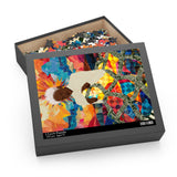 Legacy Weaver 500-Piece Puzzle: Tropical Beauty with Florals and Toucan