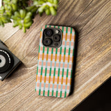 Stylish Striped Pattern Phone Case - Tough & Trendy