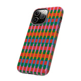 Candy Striped Pattern Phone Case - Tough & Trendy