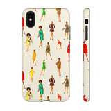 Ivory Vintage Fashion Ladies Phone Case - Tough & Trendy