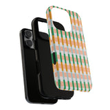 Stylish Striped Pattern Phone Case - Tough & Trendy