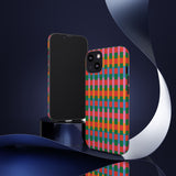 Candy Striped Pattern Phone Case - Tough & Trendy