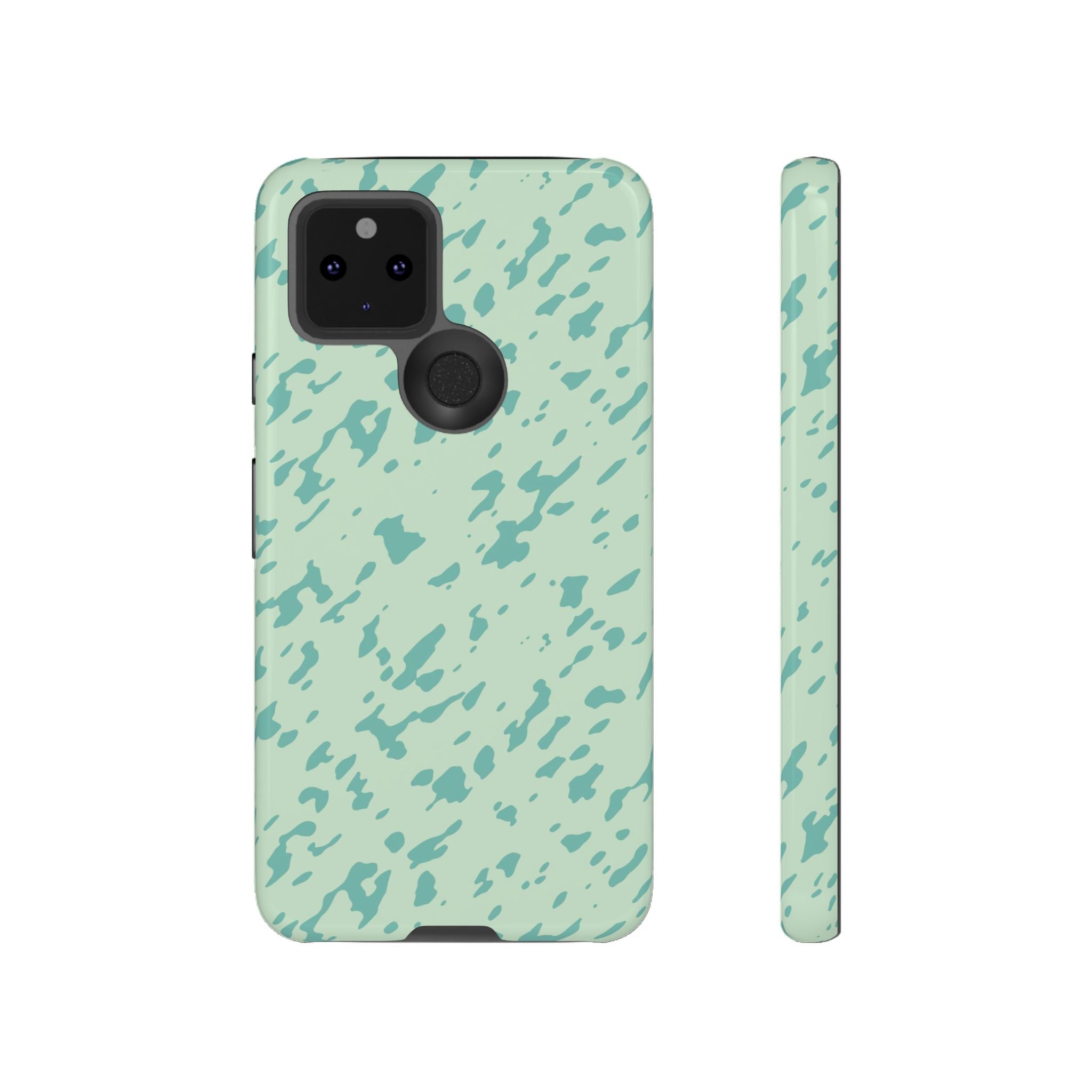 Turquoise Marble Pattern Phone Case - Tough & Trendy