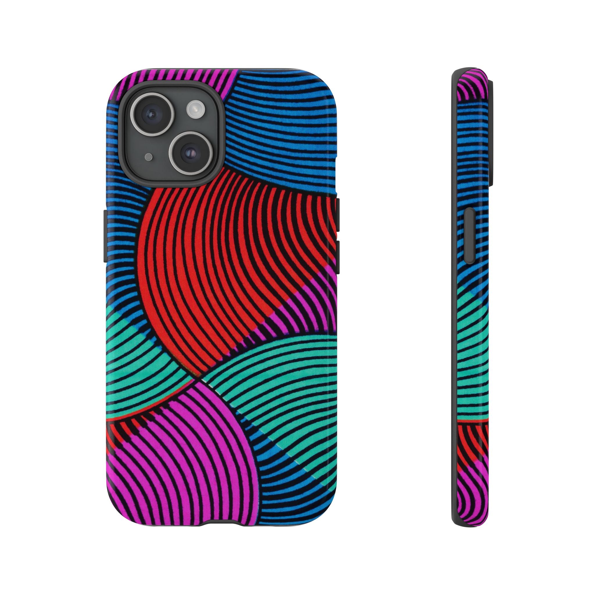 Ankara Print and Pattern Phone Case - Tough & Trendy