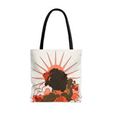 Cobblestone Black Original Art Tote Bag