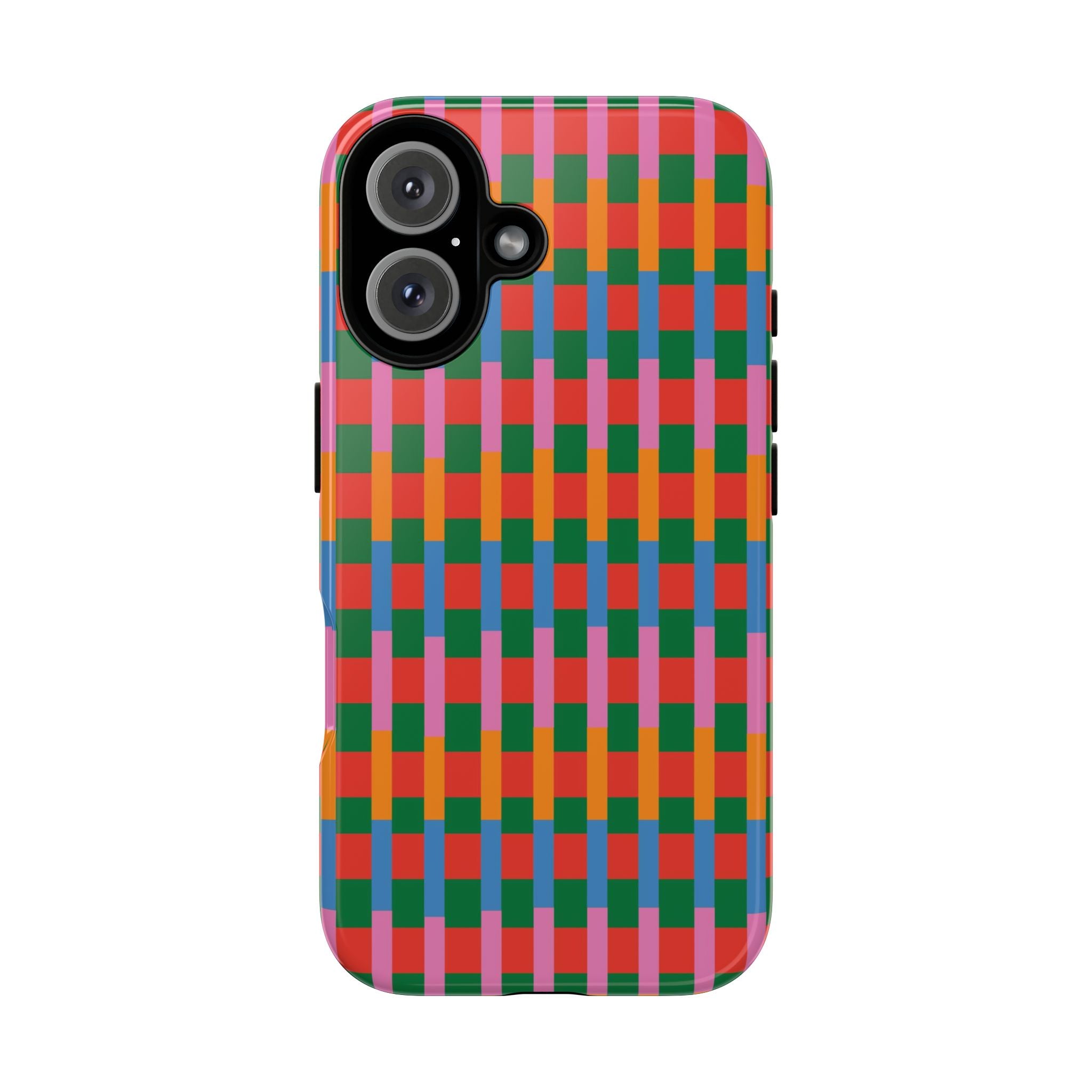 Candy Striped Pattern Phone Case - Tough & Trendy