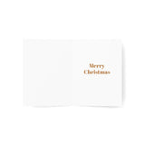 Pie Eating Christmas Holiday Greeting Cards Set - 1, 10 Pieces - Perfect for Celebrations