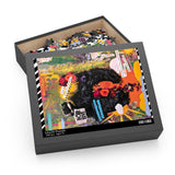 See For Yourself Art 500-Piece Puzzle: Tropical Beauty with Florals and Toucan