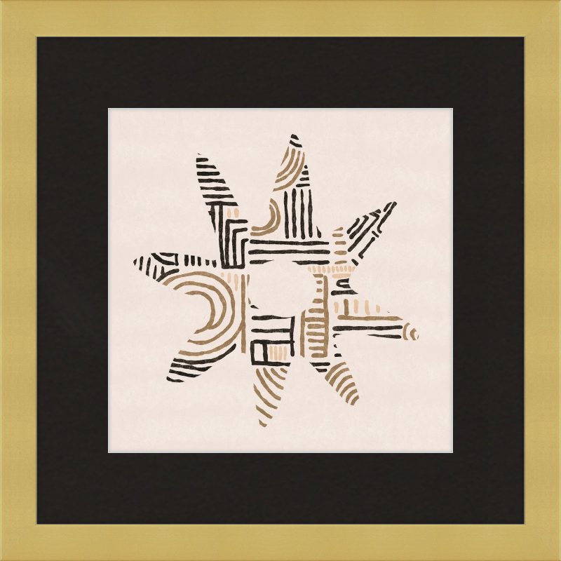 Cartouche Framed Art Print