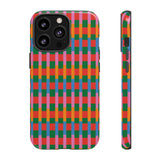 Candy Striped Pattern Phone Case - Tough & Trendy