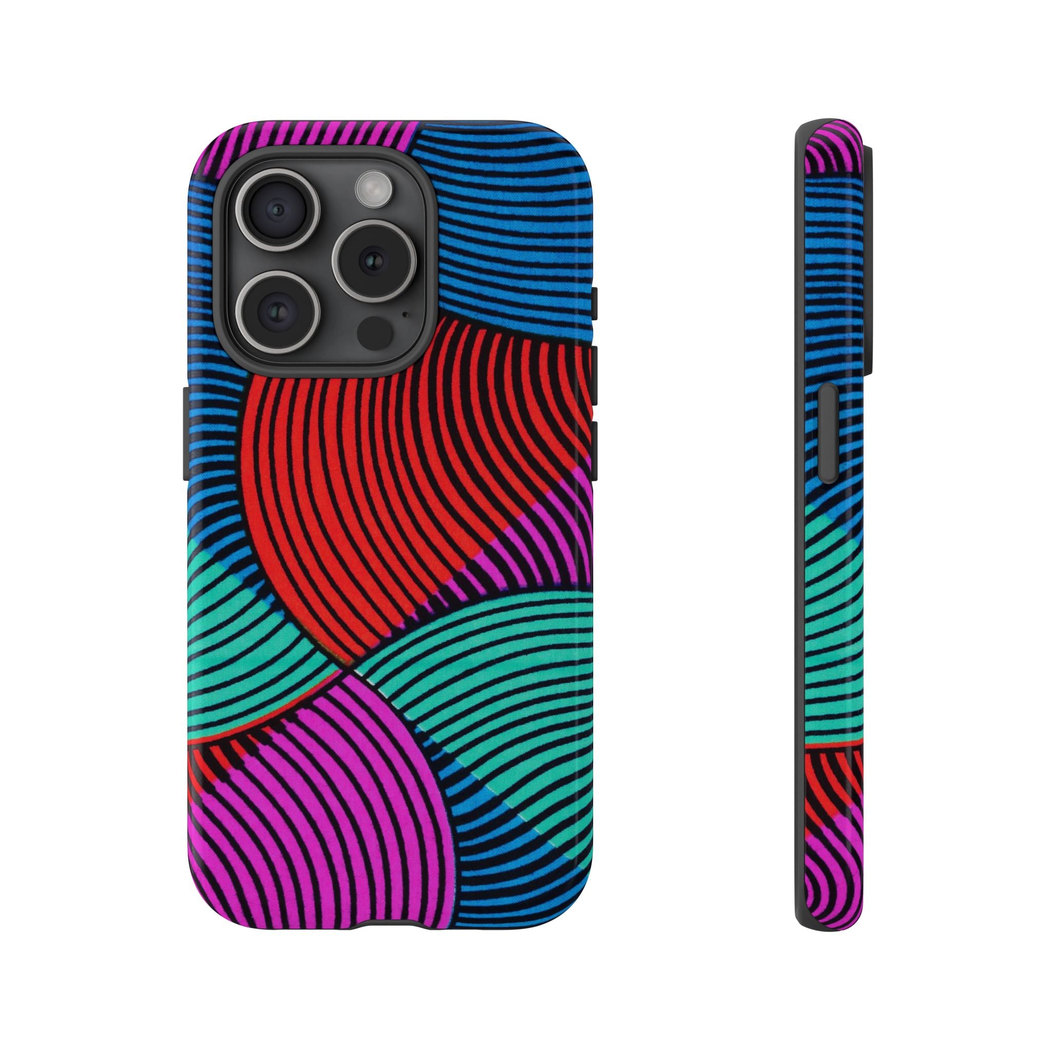 Ankara Print and Pattern Phone Case - Tough & Trendy