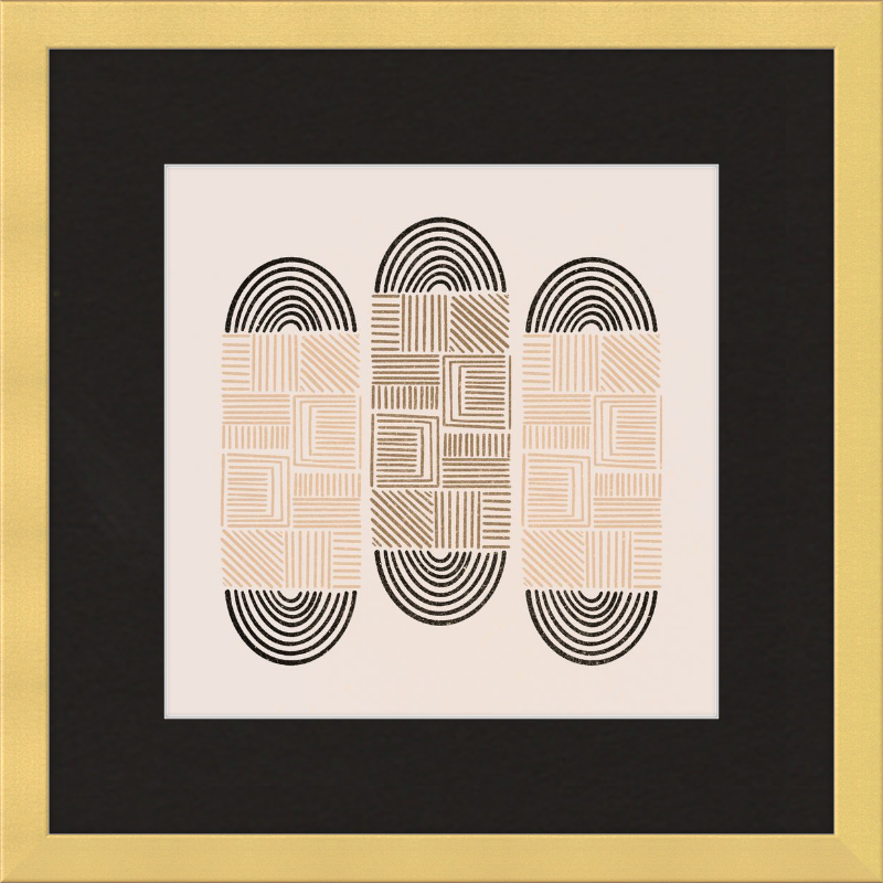 Cartouche Framed Art Print