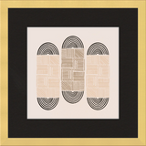 Cartouche Framed Art Print