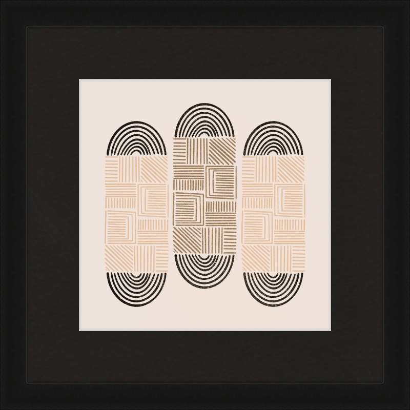 Cartouche Framed Art Print