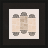 Cartouche Framed Art Print