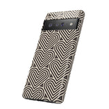 Hearts Beat Pattern Phone Case - Tough & Trendy