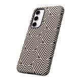 Hearts Beat Pattern Phone Case - Tough & Trendy