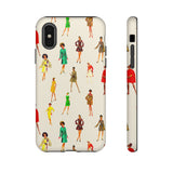 Ivory Vintage Fashion Ladies Phone Case - Tough & Trendy