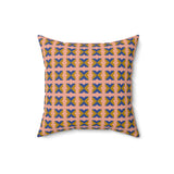 African Skies Blue Pillow - Spun Polyester Square Cushion