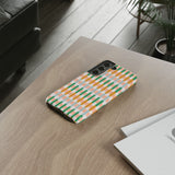 Stylish Striped Pattern Phone Case - Tough & Trendy