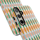 Stylish Striped Pattern Phone Case - Tough & Trendy