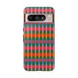 Candy Striped Pattern Phone Case - Tough & Trendy