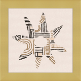 Cartouche Framed Art Print