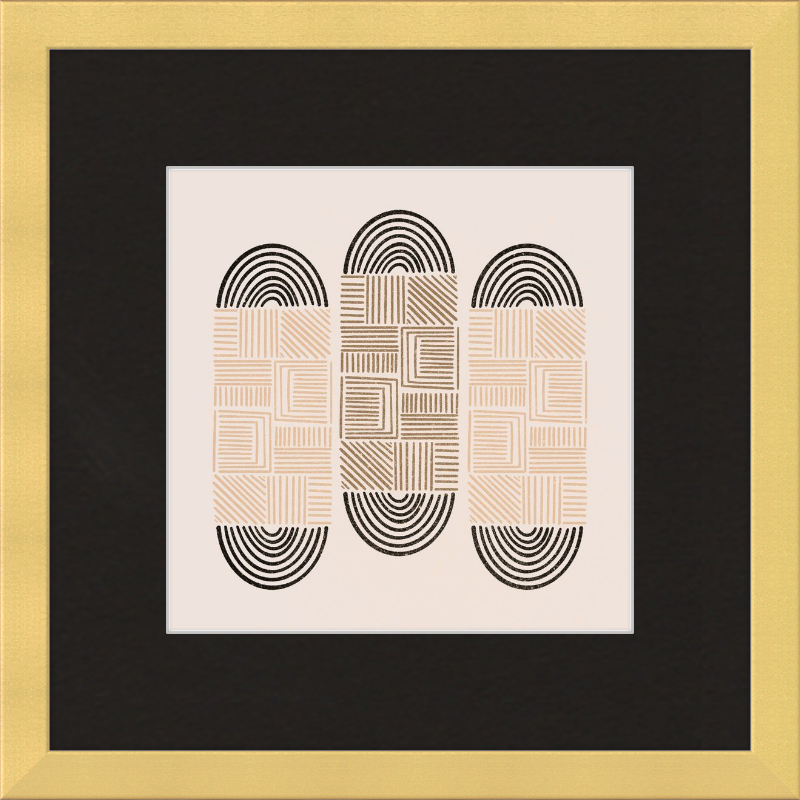 Cartouche Framed Art Print