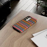 Candy Striped Pattern Phone Case - Tough & Trendy