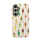 Ivory Vintage Fashion Ladies Phone Case - Tough & Trendy