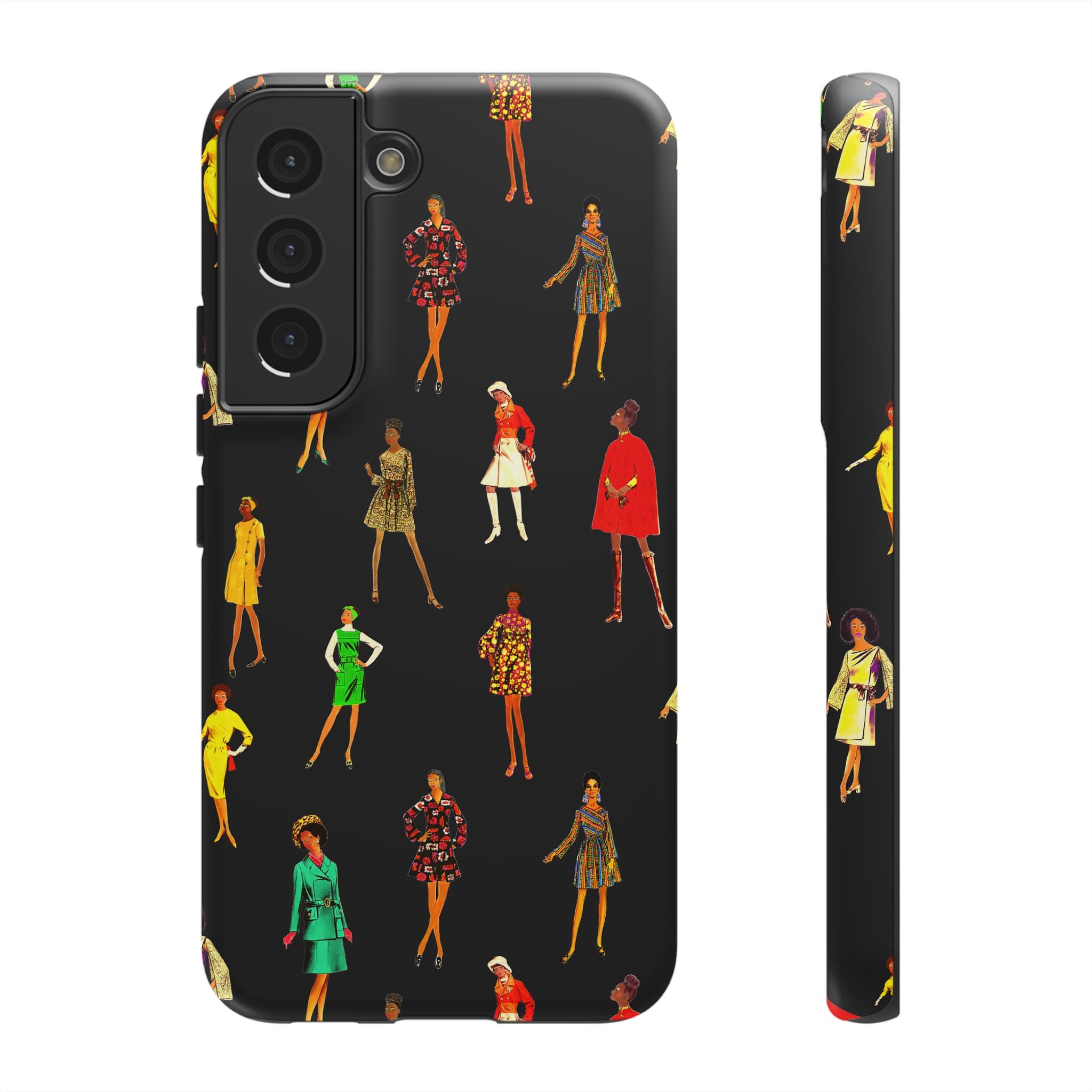 Vintage Fashion Ladies Phone Case - Tough & Trendy