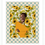 When Flower Bloom in the Sun Framed Art Print