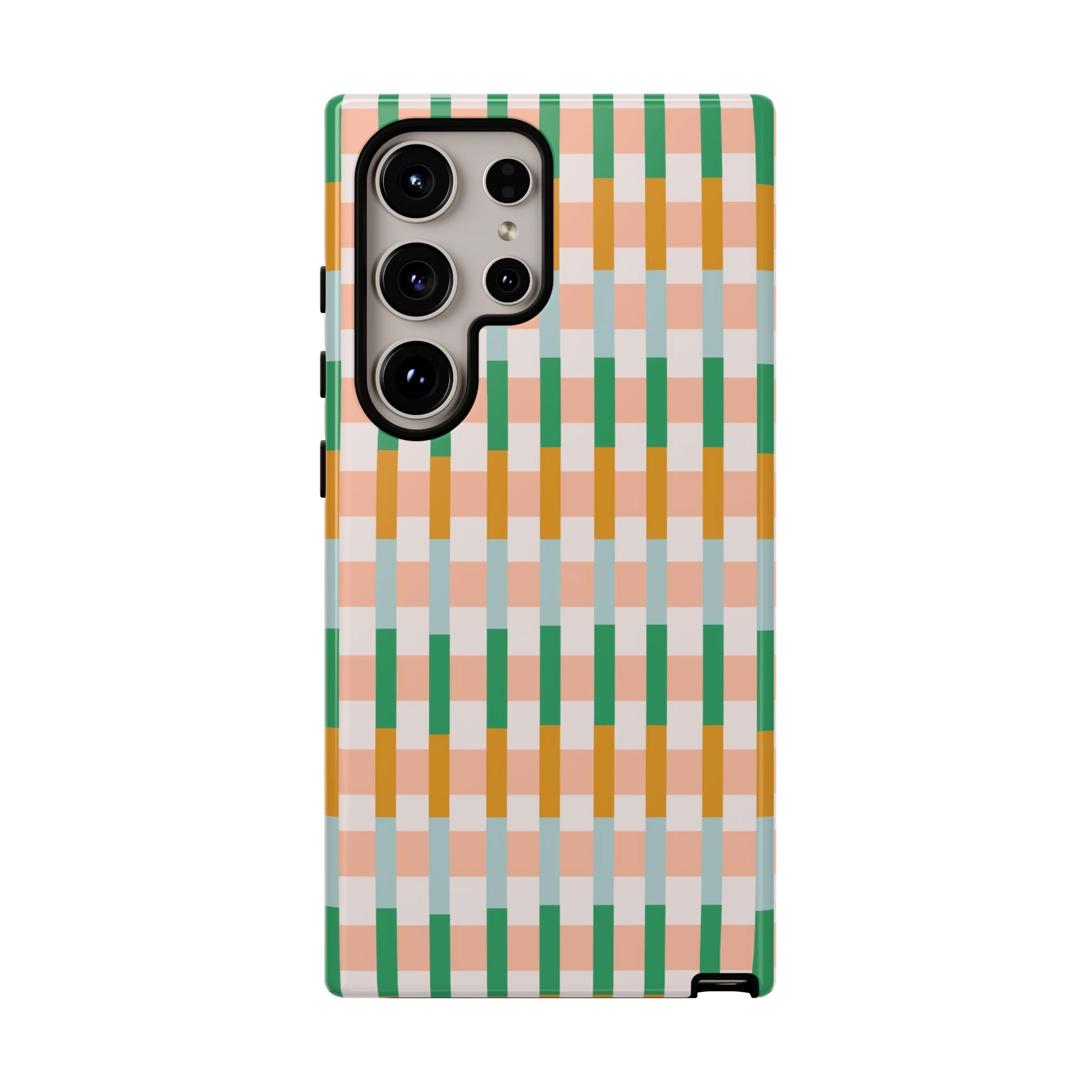 Stylish Striped Pattern Phone Case - Tough & Trendy