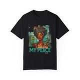 In My Era Women's Graphic Tee 100% cotton Garment-Dyed T-shirt